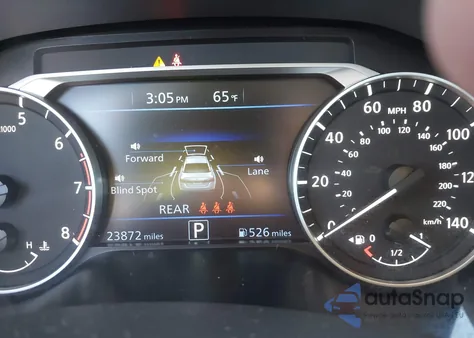 2025 Nissan Altima Sv Fwd from USA, damaged, VIN 1N4BL4DV3SN378905